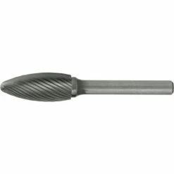 Cle-Line 1854 SH-53 3.00mm x 9.5mm Standard Cut Flame Shaped Bur