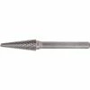 Cle-Line 1852 SL-4 12.70mm x 31.8mm Double Cut Included Angle Bur