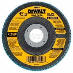 DeWalt DW8311 Flap Disc Type 29 4-1/2" x 5/8-11" 36 Grit Zirconia - Pkg Qty 5