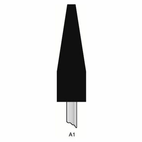 Grier Abrasives Mounted Point A1, 3/4" x 2-1/2" - 1/4x1-1/2 Shank, 60, White - Pkg Qty 50 1 Grier Abrasives Mounted Point A1, 3/4" x 2-1/2" - 1/4x1-1/2 Shank, 60, White - Pkg Qty 50