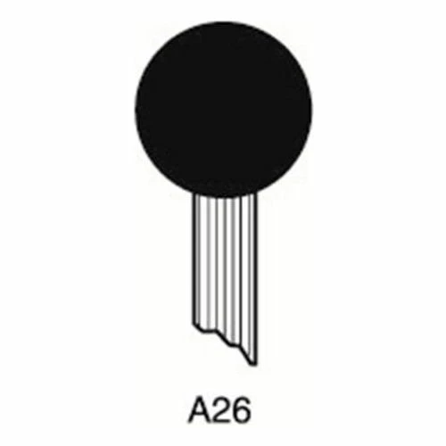 Grier Abrasives Mounted Point A26, 5/8" x 5/8" - 1/4x1-1/2 Shank, 60, Red - Pkg Qty 50 1 Grier Abrasives Mounted Point A26, 5/8" x 5/8" - 1/4x1-1/2 Shank, 60, Red - Pkg Qty 50