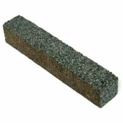 Grier Abrasives Stone Dressing Square, 1" x 8" x 1" Shank, 24, Black - Pkg Qty 20