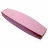 Grier Abrasives Stone Boat, 1-1/2" x 9" x 2-1/2" Shank, 120, Pink - Pkg Qty 10