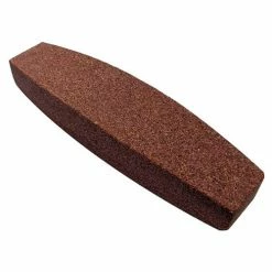 Grier Abrasives Stone Boat, 1-1/2" x 9" x 2-1/2" Shank, 60, Red - Pkg Qty 10