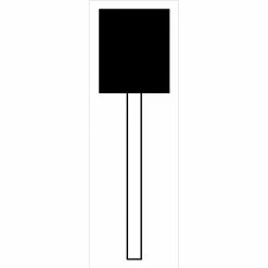 Grier Abrasives Mounted Point W195, 5/8" x 3/4" - 1/4x1-1/2 Shank, 60, Pink - Pkg Qty 50