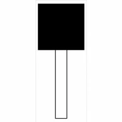 Grier Abrasives Mounted Point W220, 1" x 1" - 1/4x1-1/2 Shank, 60, Pink - Pkg Qty 50