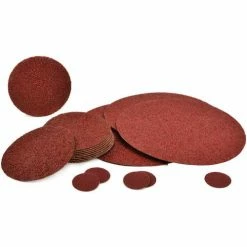 Superior Abrasives 18004 Coated PSA Disc Stick on 1" Aluminum Oxide Very Fine - Pkg Qty 100