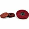 Superior Abrasives 38857 S Cond HS QC Satin Disc Type R 2" Aluminum Oxide Medium - Pkg Qty 50