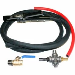 ALC 40178 Deadman System Conversion Kit W/ 10' Hose, Rubber/Steel