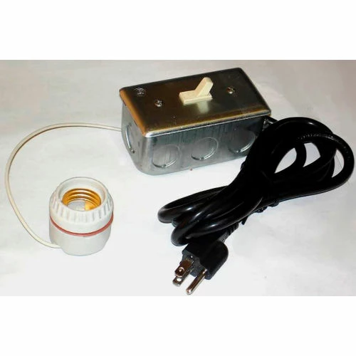 ALC 40338 Economy Cabinet Light Kit, Ceramic/Steel 1 ALC 40338 Economy Cabinet Light Kit, Ceramic/Steel