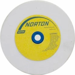Norton 07660788283 Premium Bench and Pedestal Wheel 8" x 1" x 1" 150 Grit Aluminum Oxide