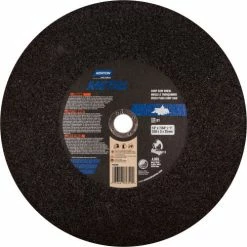 Norton 07660789399 Metal Chop Saw Cut-Off Wheel 14" x 3/32" x 1" 36 Grit Aluminum Oxide Type 1 - Pkg Qty 5