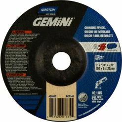 Norton 66252801865 Gemini Grinding Wheel 6" x 1/4" x 7/8" 24 Grit Aluminum Oxide - Pkg Qty 20