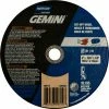 Norton 66252809714 Gemini Circular Saw Cut-Off Wheel 6" x .040" x 5/8" 60 Grit Aluminum Oxide Type 1 - Pkg Qty 25