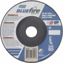 Norton 66252843220 BlueFire Cutting Wheel 5" x 1/16" x 7/8" Zirconia Alumina / Aluminum Oxide - Pkg Qty 25