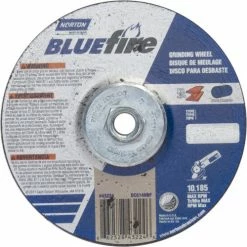Norton 66252843224 BlueFire Grinding Wheel 6" x 1/4" x 5/8 - 11" Zirconia Alum. / Alum. Oxide - Pkg Qty 10