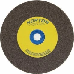 Norton 66253042317 Gemini Bench and Pedestal Wheel 8" x 3/4" x 1" 100 Grit Aluminum Oxide