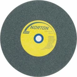 Norton 66253044534 Gemini Bench and Pedestal Wheel 8" x 1" x 1" 80 Grit Silicon Carbide