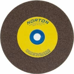 Norton 66253161250 Gemini Bench and Pedestal Wheel 10" x 1-1/4" x 1-1/4" 36 Grit Aluminum Oxide