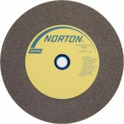 Norton 66253263053 Gemini Bench and Pedestal Wheel 12" x 1-1/2" x 1-1/2" 60 Grit Aluminum Oxide