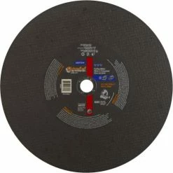 Norton 66253306626 Gemini Chop Saw Cut-Off Wheel 14" x 3/32" x 1" 36 Grit Aluminum Oxide Type 1 - Pkg Qty 10