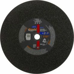 Norton 66253313588 Gemini Chop Saw Cut-Off Wheel 14" x 3/32" x 1" 36 Grit Aluminum Oxide Type 1 - Pkg Qty 10