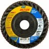 Norton 66254400253 Blaze Plastic Flat Flap Disc T27 4-1/2" x 7/8" 40 Grit Seeded Gel Ceramic - Pkg Qty 10