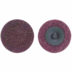 Norton 66261017522 Bear-Tex Non-Woven Quick-Change Disc 3" Dia. MED Grit Aluminum Oxide Type III - Pkg Qty 25