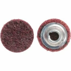 Merit Abrasives Merit 66261022000 Abrasotex Non-Woven Quick-Change Disc 3/4" Dia. MED Grit Aluminum Oxide Type II - Pkg Qty 50
