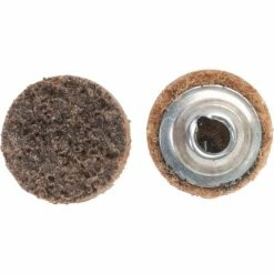 Norton 66261024310 Bear-Tex Non-Woven Quick-Change Disc 1" Dia. CRS Grit Aluminum Oxide Type II - Pkg Qty 50