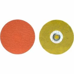 Norton 66261043389 Blaze Quick-Change Cloth Disc 3" Dia. 100 Grit Seeded Gel Ceramic Type II - Pkg Qty 25