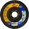 Norton 66261097678 Blaze Fiberglass HD Flat Flap Disc T27 4-1/2" x 7/8" 36 Grit Seeded Gel Ceramic - Pkg Qty 10