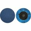 Norton 66261121043 BlueFire Quick-Change Cloth Disc 1-1/2" Dia. 60 Grit Zirconia Alumina Type III - Pkg Qty 100