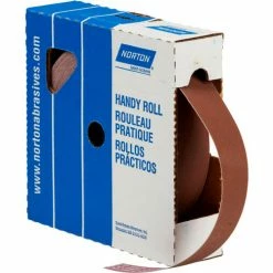 Norton 66261127732 Metalite Cloth Roll 2"W x 50 Yds. Aluminum Oxide P50 Grit