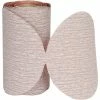 Norton 66261131461 Paper PSA Disc Roll 5" Dia. P150 Grit Aluminum Oxide 100 Disc Per Roll - Pkg Qty 6