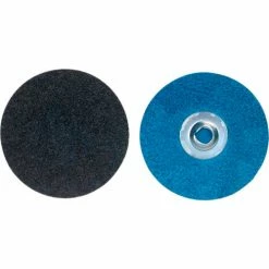 Norton 66261138624 BlueFire Quick-Change Cloth Disc 1-1/2" Dia. 36 Grit Zirconia Alumina Type II - Pkg Qty 100