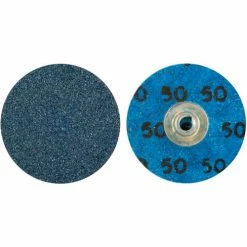 Norton 66261138635 BlueFire Quick-Change Cloth Disc 2" Dia. 50 Grit Zirconia Alumina Type II - Pkg Qty 25
