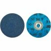 Norton 66261138660 BlueFire Quick-Change Cloth Disc 3" Dia. 80 Grit Zirconia Alumina Type II - Pkg Qty 25