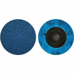 Norton 66261138670 BlueFire Quick-Change Cloth Disc 2" Dia. 50 Grit Zirconia Alumina Type III - Pkg Qty 25