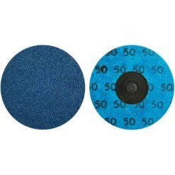 Norton 66261138674 BlueFire Quick-Change Cloth Disc 3" Dia. 36 Grit Zirconia Alumina Type III - Pkg Qty 25