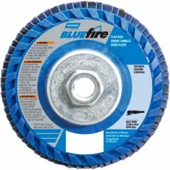 Norton 66623399156 BlueFire Plastic Flat Flap Disc T27 7" x 5/8 - 11" P40 Grit Zirconia Alumina - Pkg Qty 10
