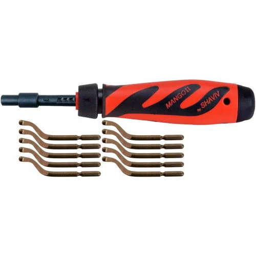 Shaviv 155-00181 - Bonus Pack for Long Reach Work (Mango II w/ E Holder & 10 E100 blades) 1 Shaviv 155-00181 - Bonus Pack for Long Reach Work (Mango II w/ E Holder & 10 E100 blades)