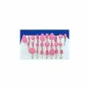 Meda Superior Import Products Meda - Superior Import Mounted Point Kit Various Sizes - 1/4" Shank, Pink, 25 pieces