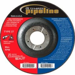 United Abrasives-Sait United Abrasives - Sait 20025 Depressed Center Wheel T27 5-1/2"x 1/8" x 7/8" Proprietary Grain - Pkg Qty 25