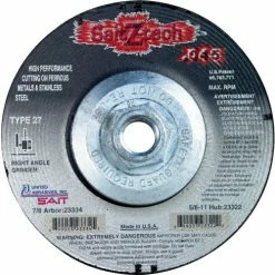 United Abrasives-Sait United Abrasives - Sait 23309 Depressed Center Wheel T1 Z-TECH 5-1/2"x .045" x 5/8-11" Zirconium - Pkg Qty 10