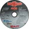 United Abrasives-Sait United Abrasives - Sait 23323 Cut Off Wheel Type 1 Z-TECH 4" x .045" x 5/8" Zirconium - Pkg Qty 50