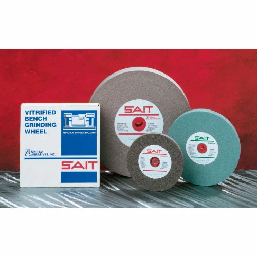 United Abrasives-Sait United Abrasives - Sait 28001 Bench Wheel Vitrified 6" x 3/4" x 1" 60 Grit Aluminum Oxide 1 United Abrasives-Sait United Abrasives - Sait 28001 Bench Wheel Vitrified 6" x 3/4" x 1" 60 Grit Aluminum Oxide