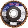 United Abrasives-Sait United Abrasives - Sait 77725 Grind/Finish Flap Disc T29 5 " x 7/8" 60 Grit Coated & Non-Woven - Pkg Qty 10
