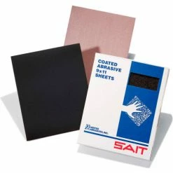United Abrasives-Sait United Abrasives - Sait 84255 Water Proof Sanding Sheets 9" x 11" 240 Grit Silicon Carbide - Pkg Qty 100